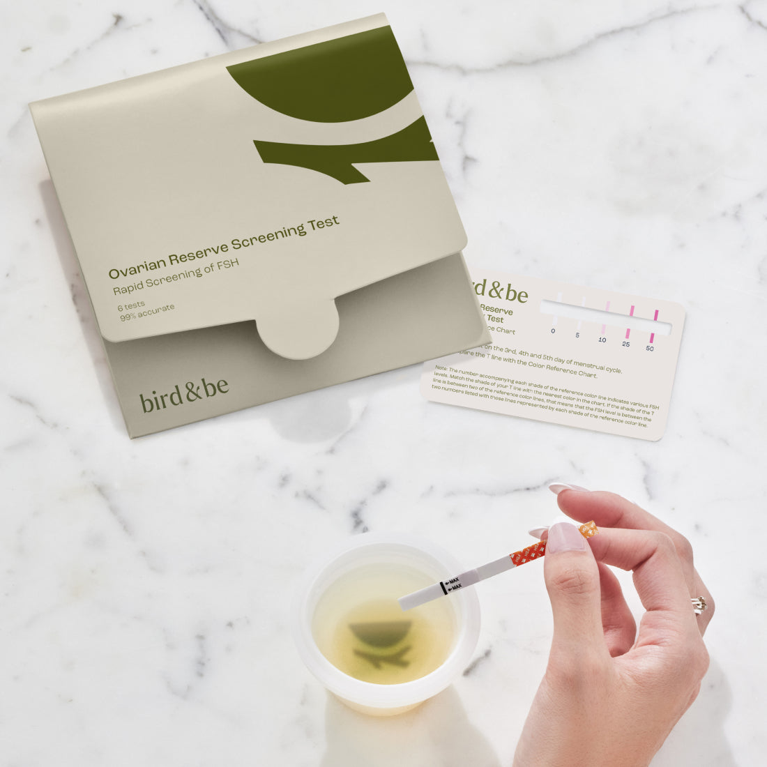 Tests de dépistage ovarien Bird & Be