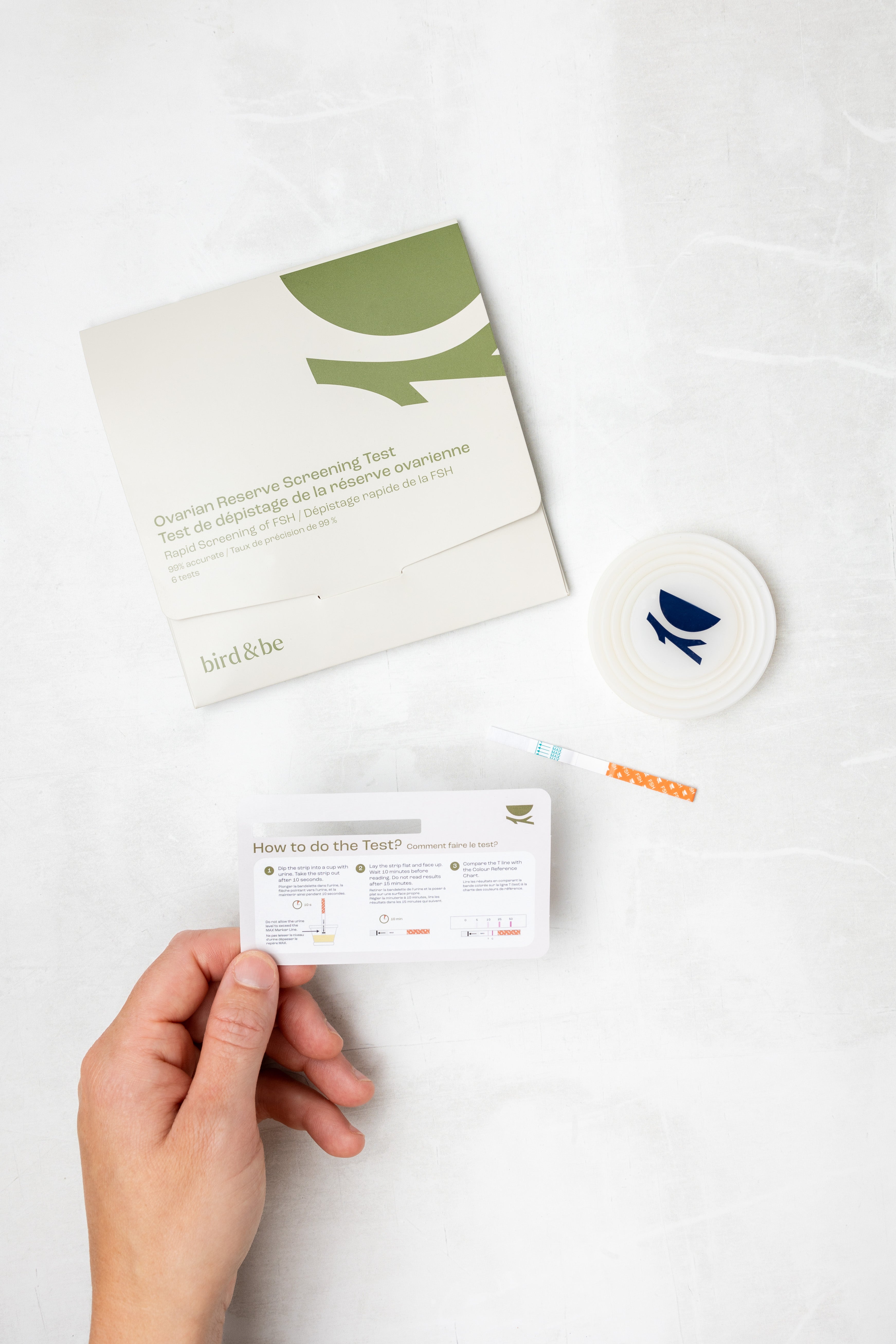 Tests de dépistage ovarien Bird & Be