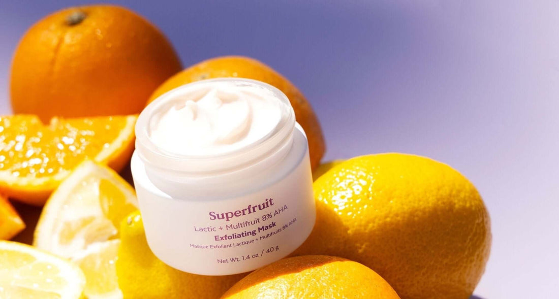 Everything You Need to Know About Our Superfruit Lactic Acid + Multifruit 8% AHA Exfoliating Mask - Three Ships