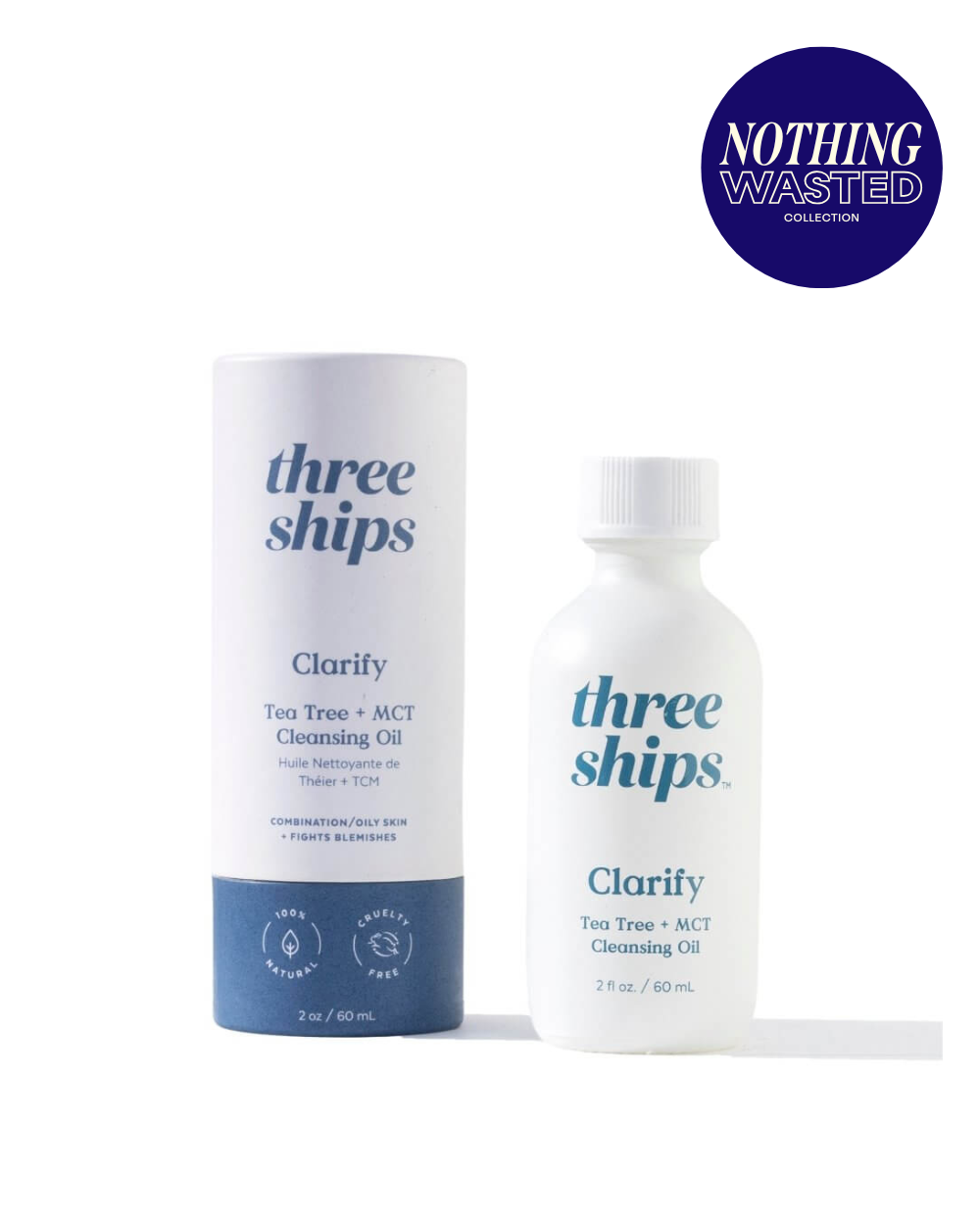 Clarify Tea Tree + MCT Cleansing Oil