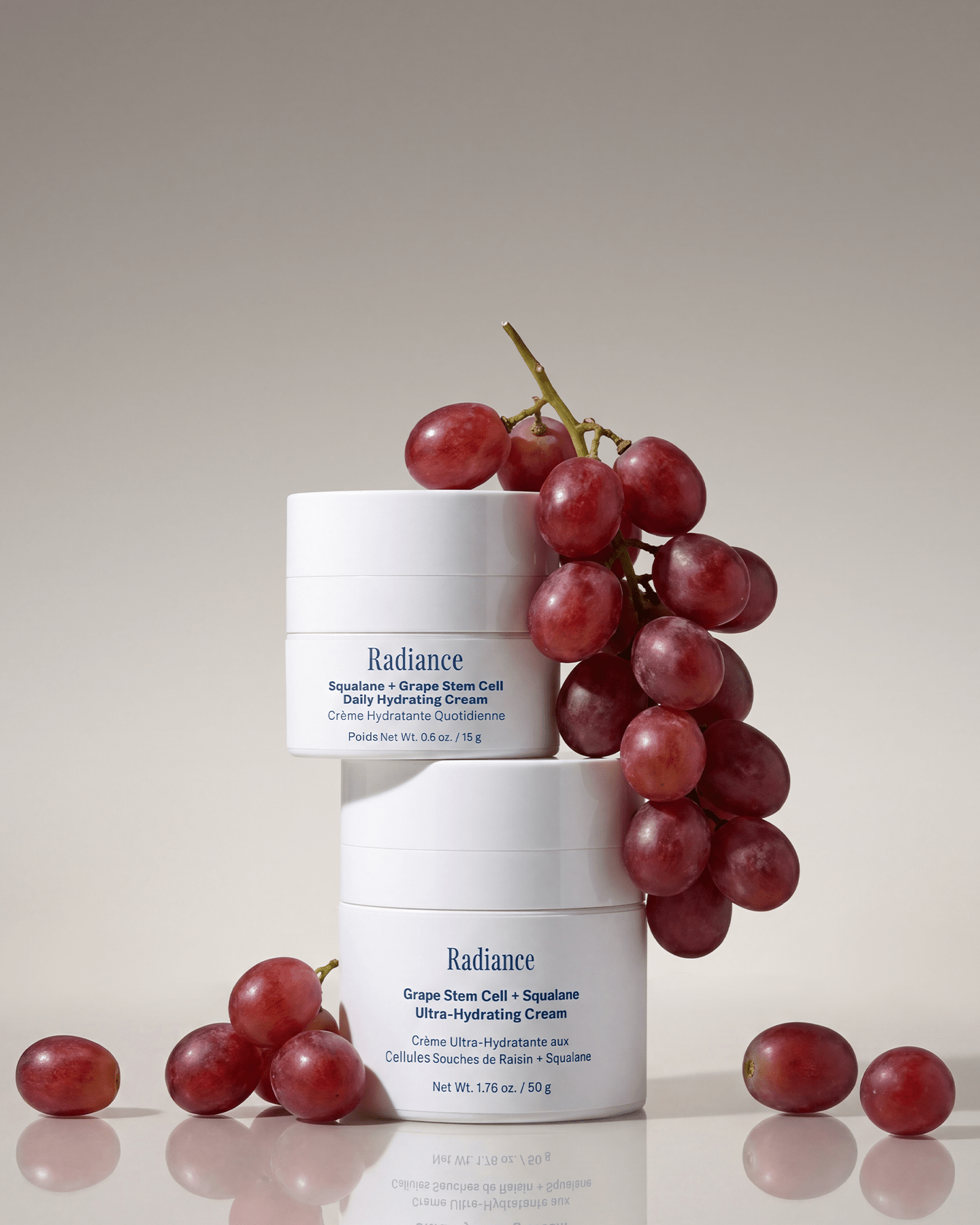 Radiance Grape Stem Cell + Squalane Ultra - Hydrating Cream Three Ships CREAMS Natural Vegan Cruelty - free Skincare