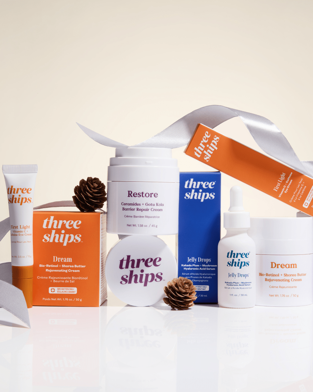 Three Ships E - Gift Card Three Ships Gift Cards Natural Vegan Cruelty - free Skincare