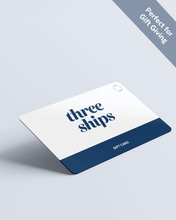 Three Ships E - Gift Card Three Ships Gift Cards Natural Vegan Cruelty - free Skincare